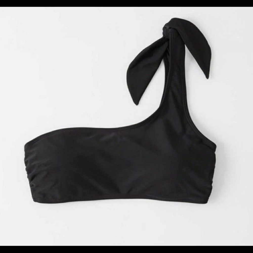A&F asymmetrical bikini top